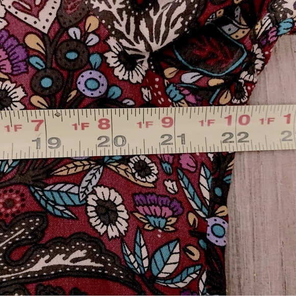 Anthro Maeve Boho Janie Peasant Blouse SZ 12 - Picture 9 of 13